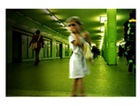 Fotocollagen U-Bahnhof Berlin